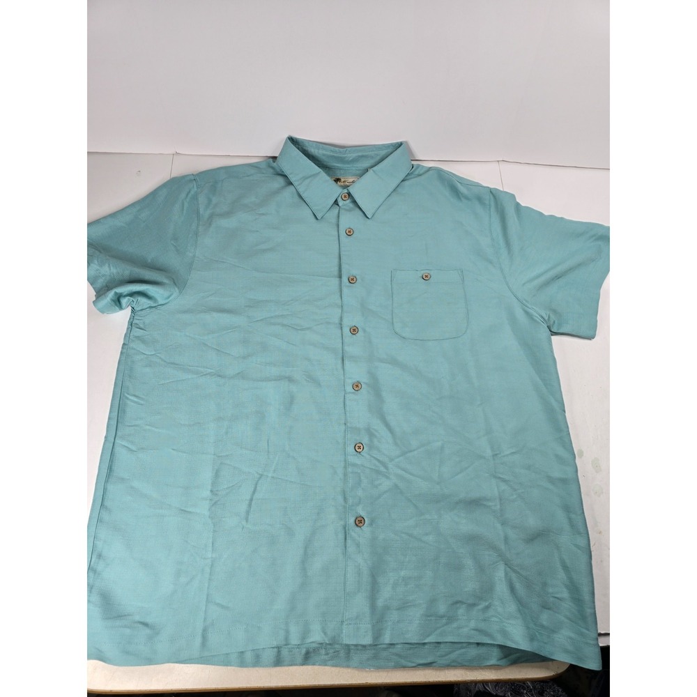 Men's Joe Marlin Comfort Fit Hawaiian Button Front Shirt Size XXL 2XL Beach